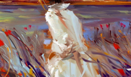 油画动漫,色彩与线条的奇幻交响